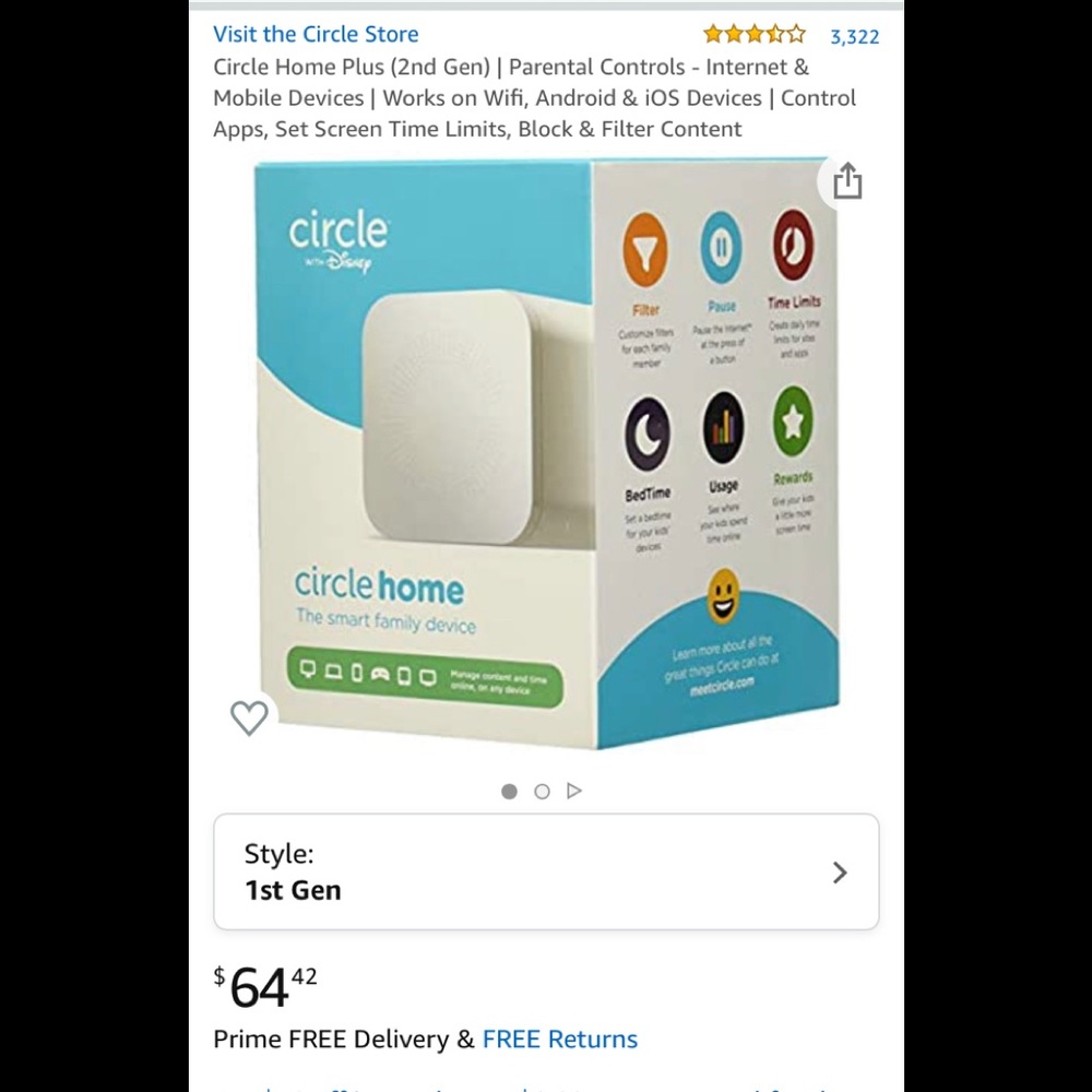 1st Generation Circle Home